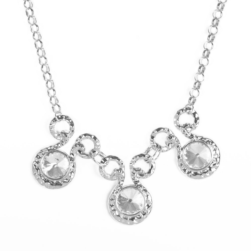 Hypnotized White Necklace